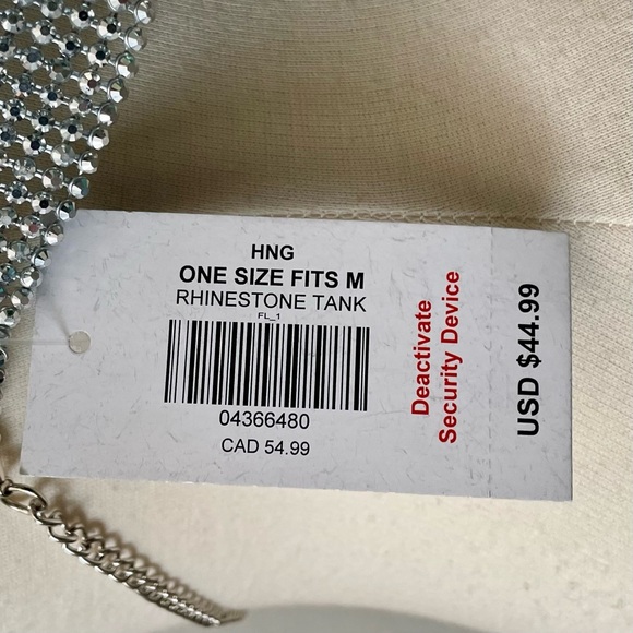 NWT Bodyrage Silver Chainmail Halter Top OSFM Clubwear Sexy New - Picture 9 of 9